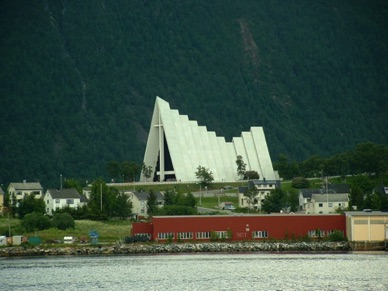 NORVEGE - Tromso
Cathédrale arctique 
Notre Dame des Glaces