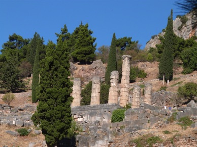 GRECE : site archéologique de Delphes
(1987)