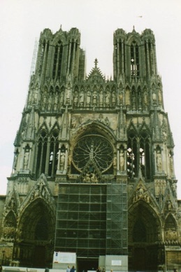 FRANCE  : Reims
Cathédrale Notre Dame
(1991)