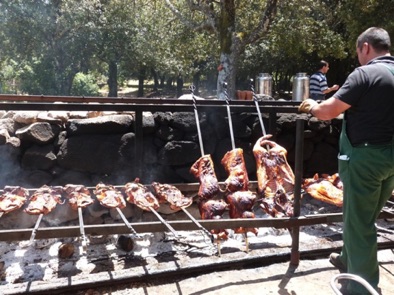 2014 : SARDAIGNE
cuisson du porc 
chez les bergers sardes