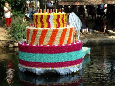 le gâteau anniversaire des 70 ans !!
