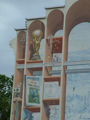 réalisée pour la coupe du monde de football de 1998