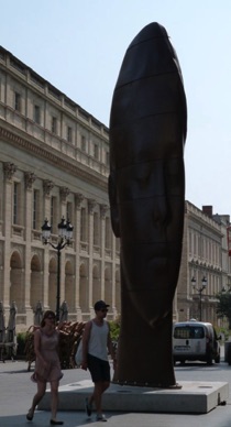 exposition de sculptures de Jaume Pensa, artiste catalan - juillet 2013