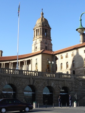 Union Building où Nelson Mandela fut intronisé Président