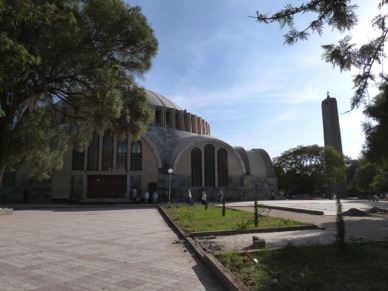 Notre Dame de Sion érigée au 17ème siècle par le roi Fasilidas