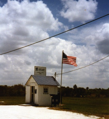 Le plus petit bureau de poste des Etats Unis à OCHOPEE