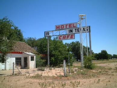 Premier motel du Texas