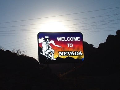 Arrivée au Nevada