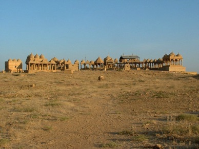 JAISALMER : les cénotaphes royaux