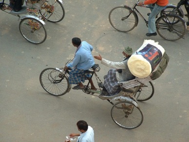 VARANASI : vélo taxi