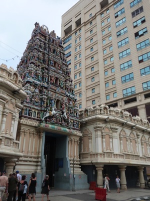 le temple hindou Sri Mahamariamman