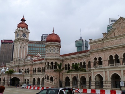 Edifice Sultan Abdul Samad construit entre 1894 et 1897