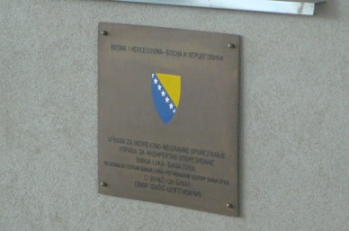 Entr&eacute;e en BOSNIE HERZEGOVINE