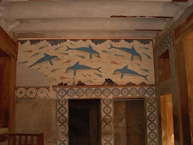 la fresque des dauphins