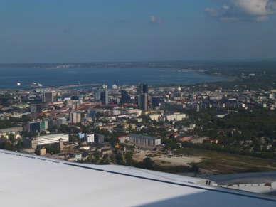 Arrivée sur TALLINN, capitale de l'Estonie