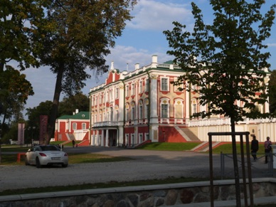 Palais de KADRIORGA qui a été une résidence impériale jusqu'en 1918.