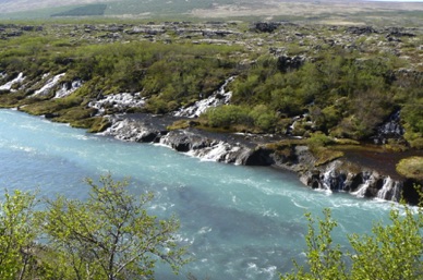 Cascades de HRAUNFOSSAR BARNAFOSS