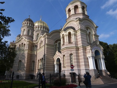 Eglise orthodoxe russe érigée entre 1876 et 1884