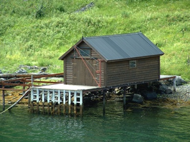 la cabane du pêcheur norvégien