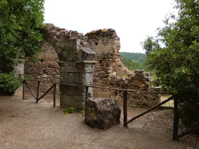 les ruines du château médiéval