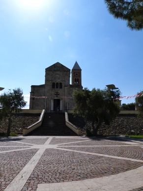 Eglise Santa Giusti érigée à ORISTANO entre la fin du XIème et du XIIème siècles