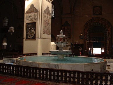 intérieur de la mosquée Ulucamir