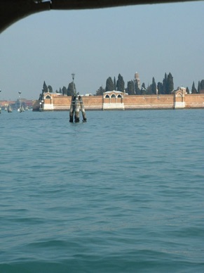 le cimetière de Venise