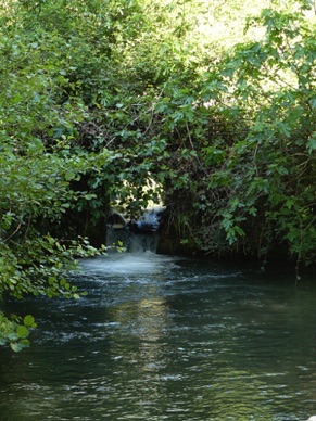 Source d'Eure, captée par les romains pour alimenter Nîmes en eau potable