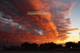 Lever du jour &agrave; PUERTO MADRYN