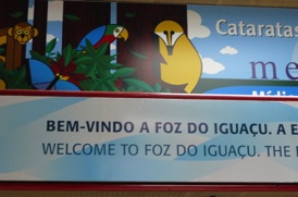 Arriv&eacute;e &agrave; IGUA&Ccedil;U