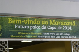 Maintenant nous voici au Stade de Maracana