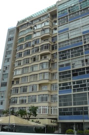 les immeubles face &agrave; la mer