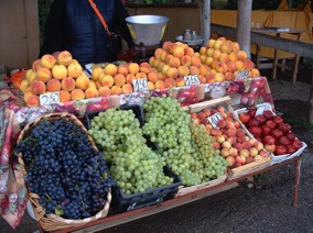 bel &eacute;tal de fruits !