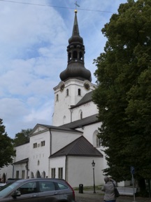 Eglise Toomkirk consacr&eacute;e en 1240 qui est la principale &eacute;glise luth&eacute;rienne d'Estonie