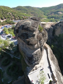 vue depuis le haut du Monast&egrave;re