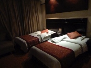 notre chambre pour la premi&egrave;re nuit
