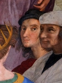 Rapha&euml;l et son ma&icirc;tre P&eacute;rugin