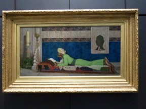 Jeune &eacute;mir &agrave; l'&eacute;tude
Oman Hamdy Bey