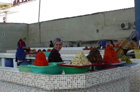 Promenade dans le march&eacute;