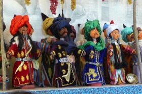 de marionnettes en papier m&acirc;ch&eacute;