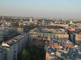 Vues depuis ma chambre d'h&ocirc;tel