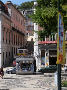 Funiculaire permettant de rejoindre la ville haute