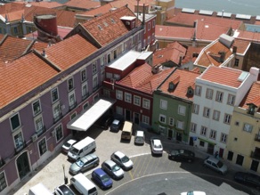 vue ext&eacute;rieure depuis la terrasse de la coupole