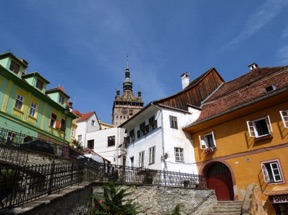 SIGHISOARA : 
surnomm&eacute;e la perle de la Transylvanie