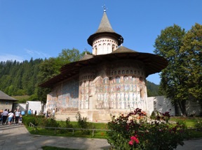 Monast&egrave;re de VORONET, la "Sixtine de l'Orient", &eacute;difi&eacute; en 1488