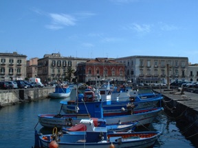 le port d'ORTIGIA