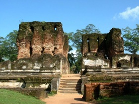 POLONNARUWA, ancienne capitale fond&eacute;e au XII&egrave;me si&egrave;cle