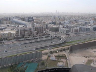 survol de DUBAI en hélicoptère