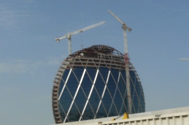 immeuble en construction en février 2009