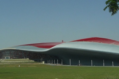 Centre Ferrari qui doit ouvrir ses portes fin octobre 2010
